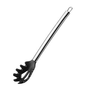 Pegador de Massa Silicone Cabo Inox Preto Up Home UD067