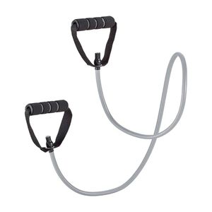 Extensor Elástico Toning Tube Com Alça Cinza/Preto Atrio ES223