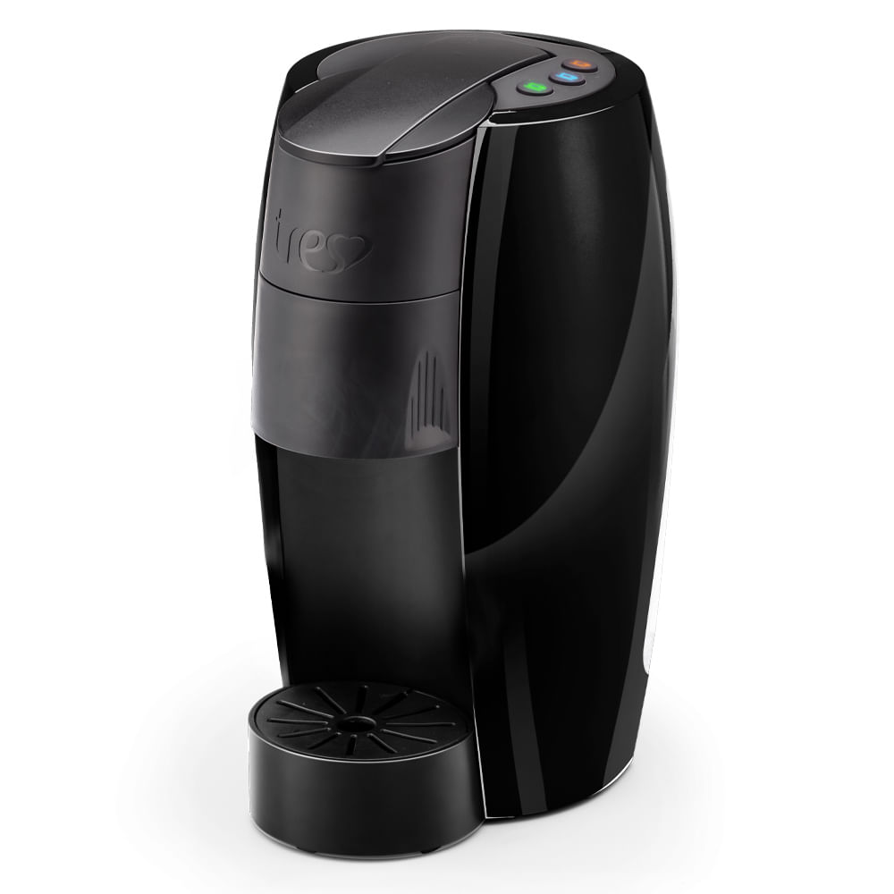 Cafeteira Espresso Lov Basic Preta Automática Três 3 Corações 110v