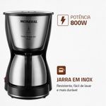 cafeteira-eletrica-mondial-dolce-arome-c-37ji-30x-800w-inox--jarra