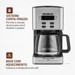 cafeteira-eletrica-digital-timer-mondial-dolce-arome-800w-c-44-32x-sdi-aquecimento