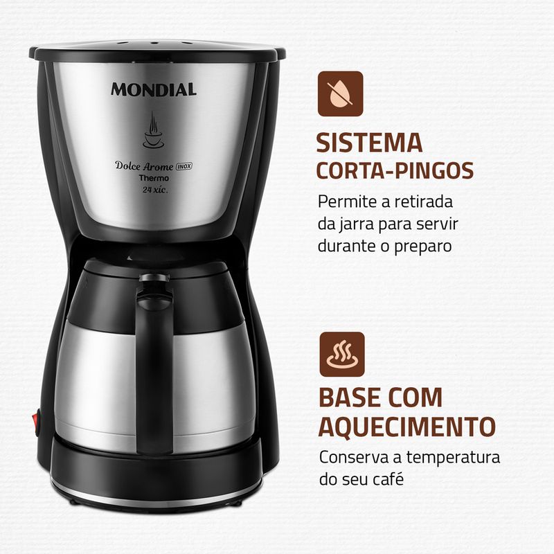 cafeteira-dolce-arome-mondial-thermo-c-33-jt-24x-corta-pingos