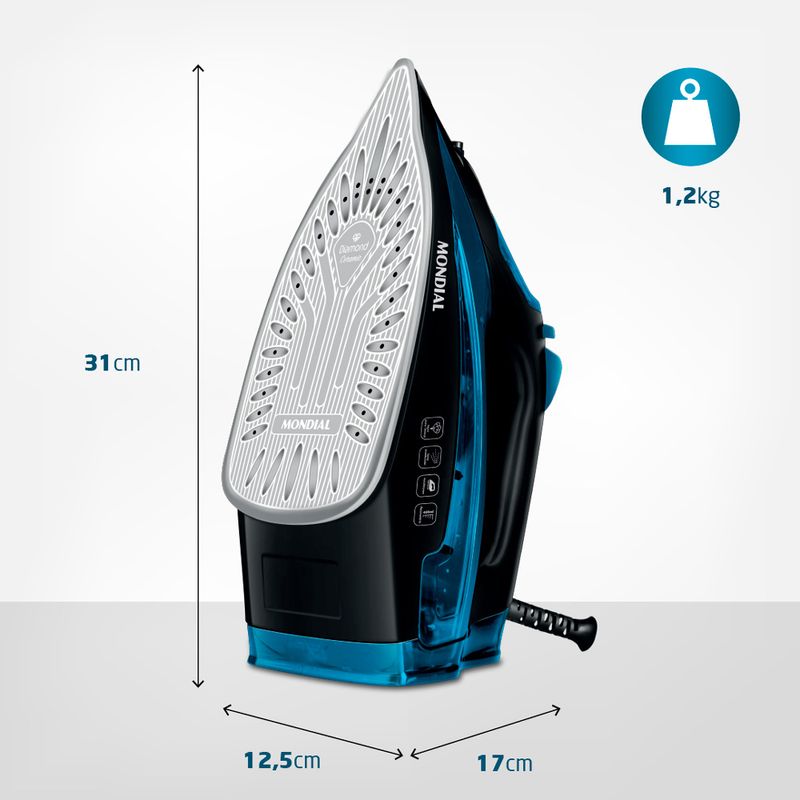 ferro-de-passar-roupa-a-vapor-com-spray-mondial-2000w-f-53-medidas