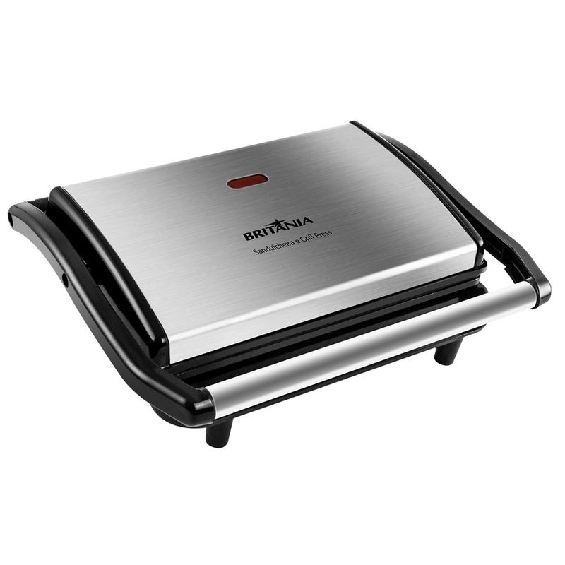 sanduicheira-e-grill-britania-bgr27i-antiaderente-press-2-em-1-850w-inox-produto