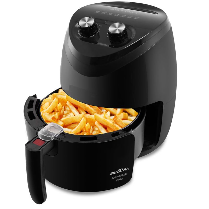 fritadeira-eletrica-air-fryer-britania-bfr25p-3-5-litros-1500w-air-flow-preto-alimento