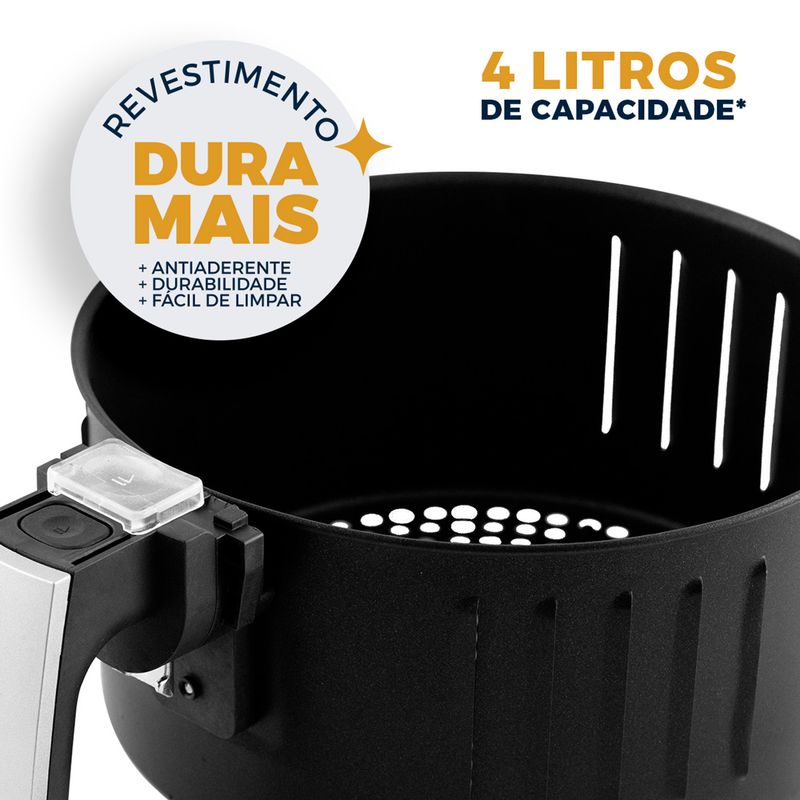 fritadeira-eletrica-air-fry-britania-bfr21p-3-4-litros-1500w-air-flow-preto-capacidade