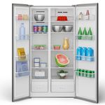 refrigerador-inox-side-by-side-frost-free-489l-philco-prf504i-inverter-aberta