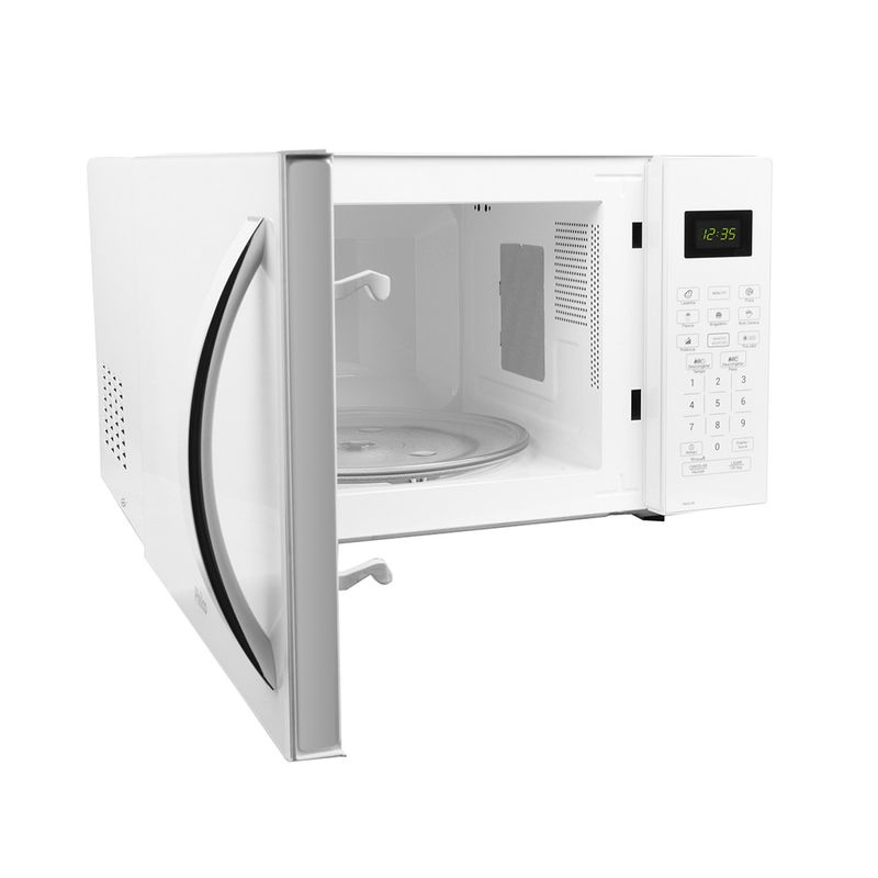 micro-ondas-philco-pmo23bb-multifuncoes-limpa-facil-20l-1100w-branco-lateral-aberto